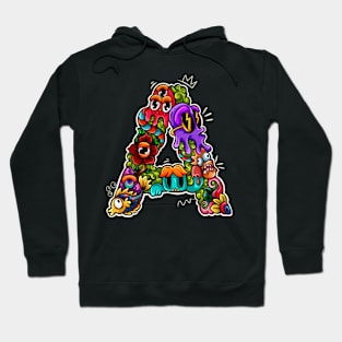 Doodle Monster A Hoodie